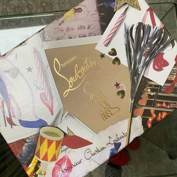 20th Anniversary Christian Louboutin Bow Bow 100mm PVC 40EU - Picture 11 of 12